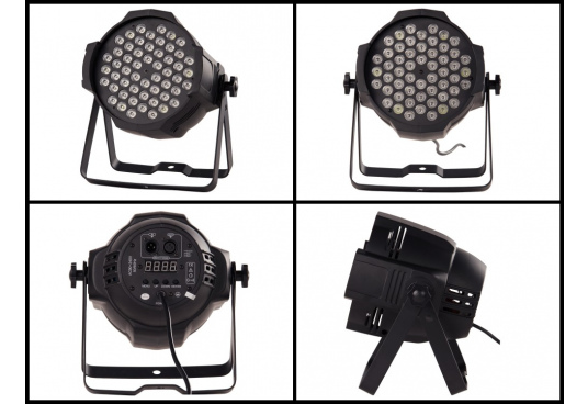 Світлодіодний прожектор Led Par 54*3W RGBW
